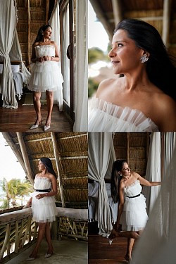 Tulum photographer portrait photos Ahau beach