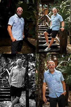 Tulum branding portrait photographer male model